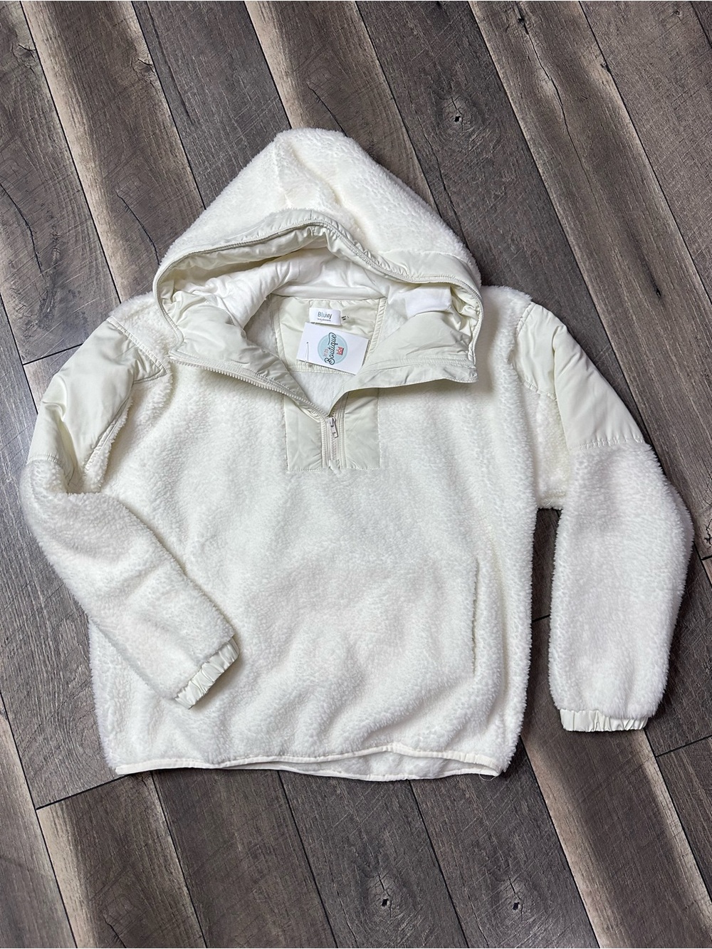 Bluivy Sherpa 1/2 Zip Jacket